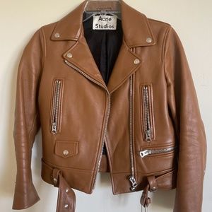 Acne Studios Mock Core Leather Jacket - WORN ONCE!